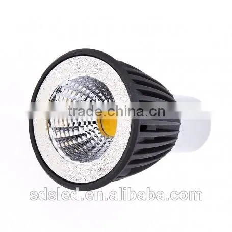 LED spotlight GU10 5W COB led spot Warm White Aluminum Alloy led spotlight