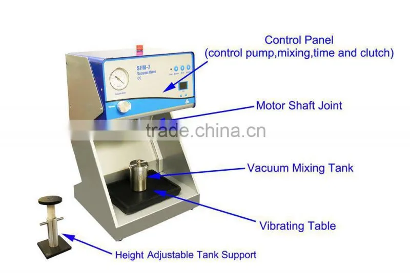 multi-function compact Vacuum Mixer with CE