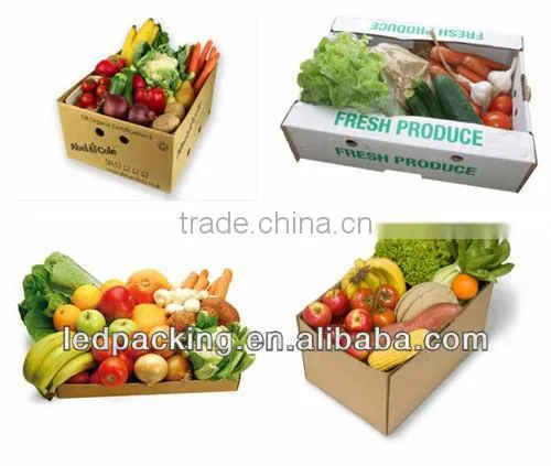 Fruit and vegetable packaging box with factory prices
