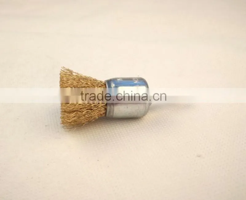 crimped end brushes, diameter 30mm or 1 1/5"