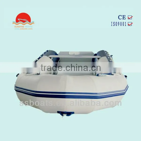 Sunshine 3.8m aluminum hull inflatable assault boat