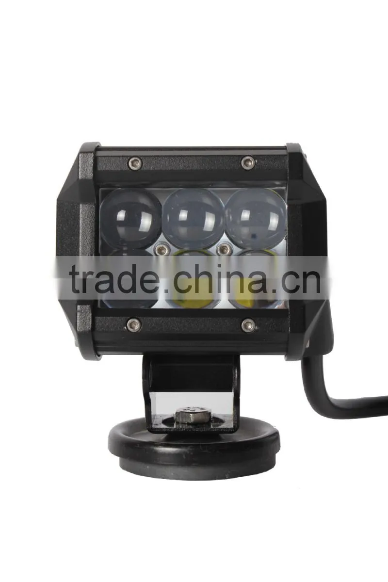Quad Row Led light bar 4D Spot Led lights 4inch 18w 30w super brighter 4D Led Light bar