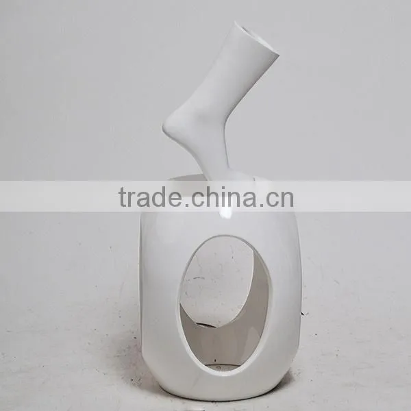 cheap fiberglass female foot mannequin