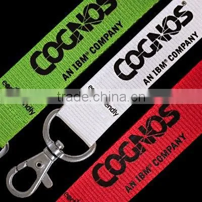 Green eco-friendly dye sublimation lanyard