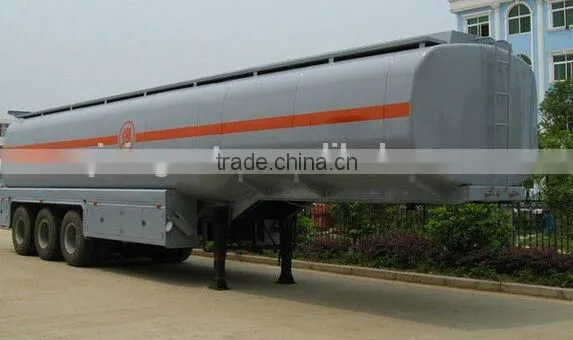 Stainless Fuel and Oil Tank Semi Trailer