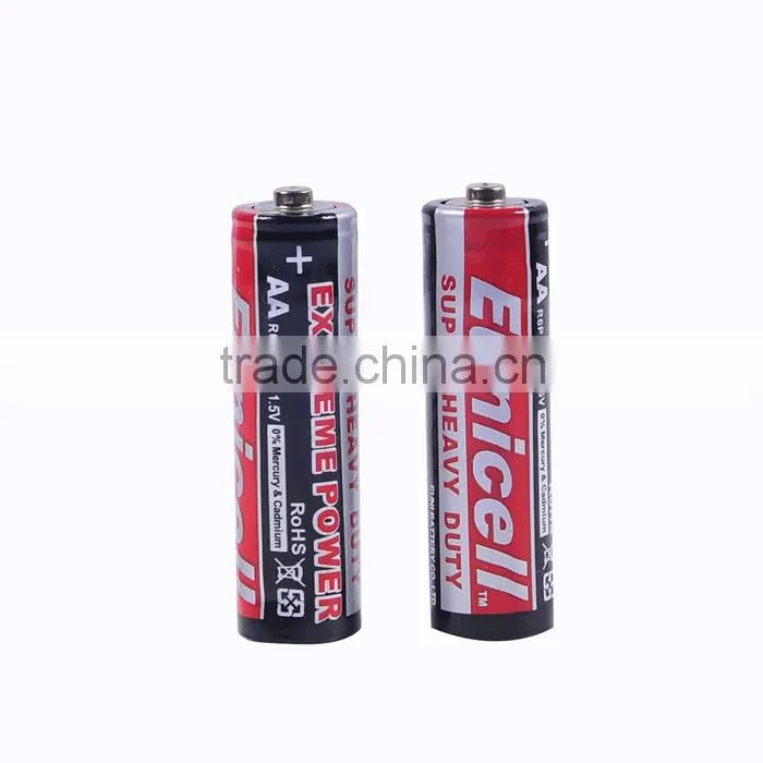 R6P battery 1.5v UM3 battery AA size battery with Eunicell brand