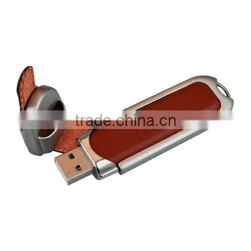 Custom Leather USB Flash Drive