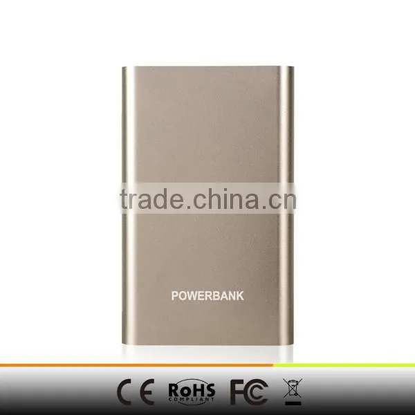 8000mAh power bank with power button