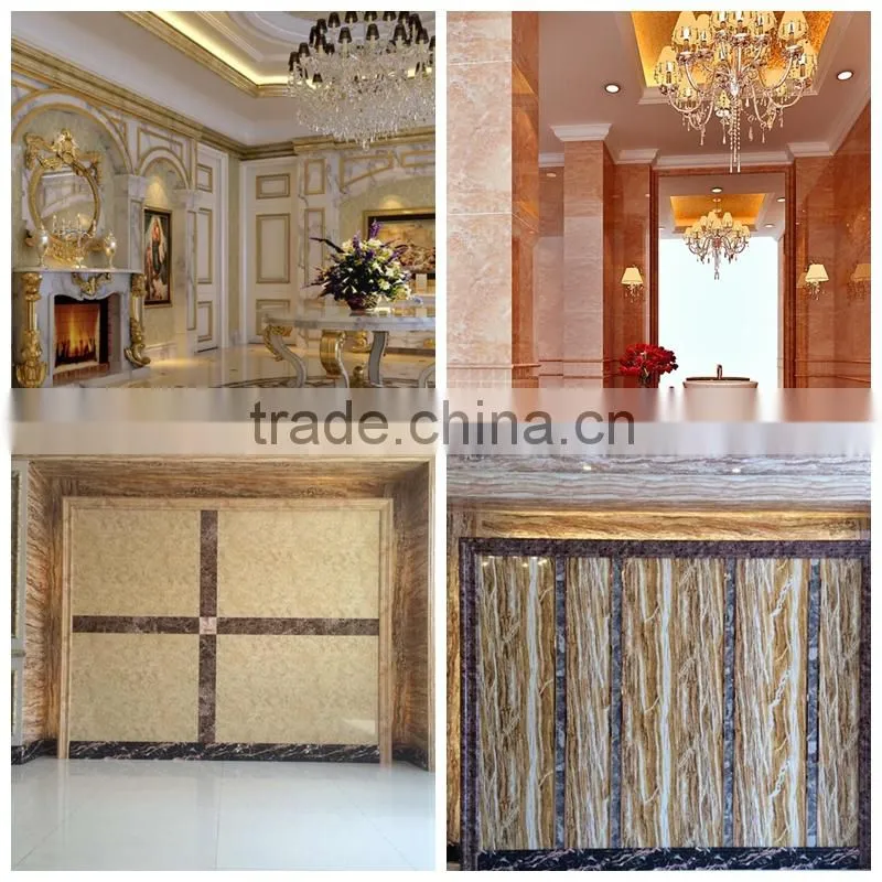 luxury new product marble sheet pvc plastic sheet