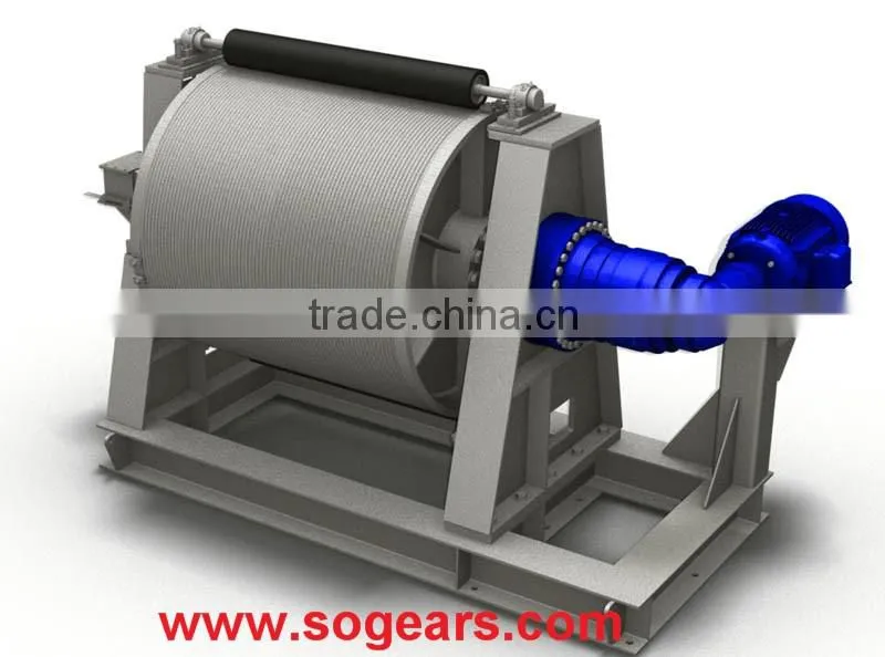 Rotating variable speed gearbox