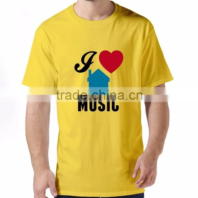 Printing T Shirts Cotton/ Custom Silk Screen Printing T Shirt/ Machine Screen Printing T Shirt