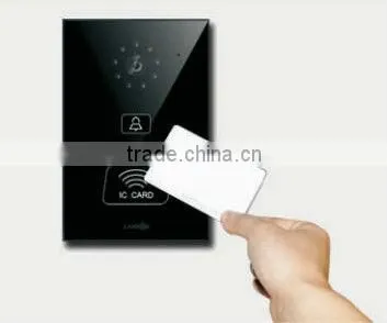 IP video door phone, villa intercom with leaving messages function