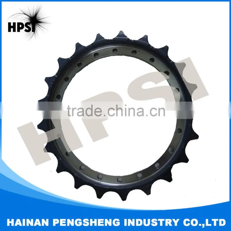 PC200 MADE IN CHINA excavator spare partsexcavator bucket KOMATSUundercarriage excavator PC200 sprocket with reasonable price a