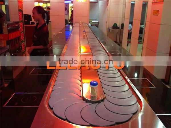 Plastic board sushi conveyor