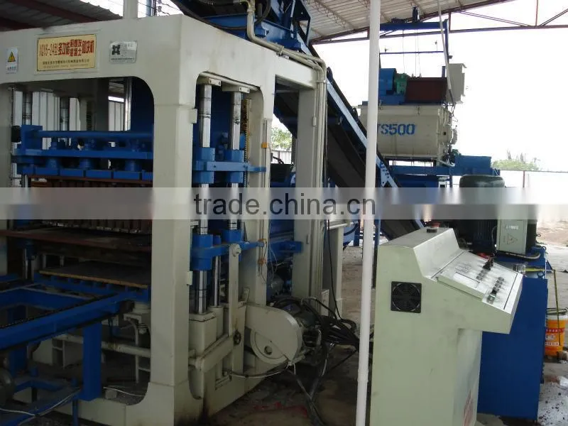 XQY6-24 hollow concrete brick making machine
