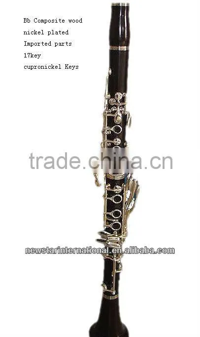 17keys Composite wood Clarinet