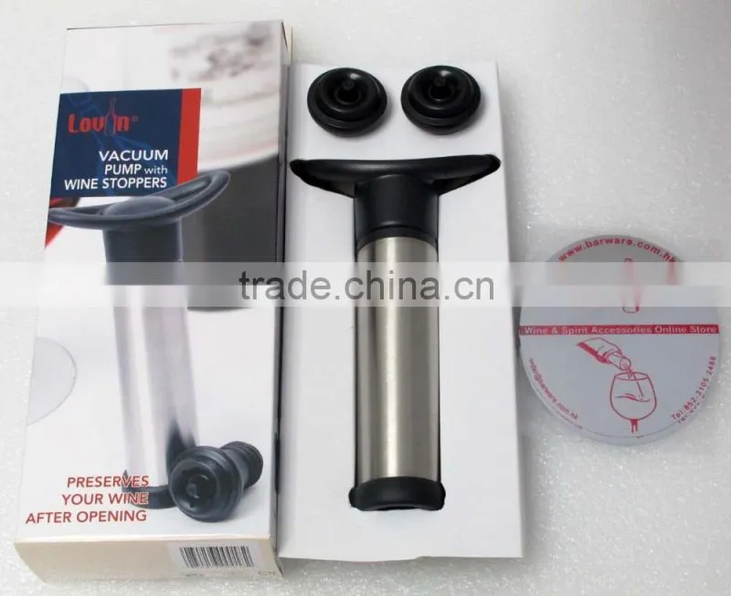 Wine Saver Pump /,Wine Stopper