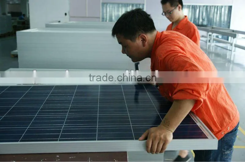 mono and poly solar panel manufacturer in china with lower price