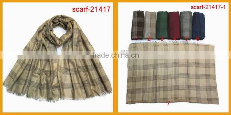 lady print modal scarf