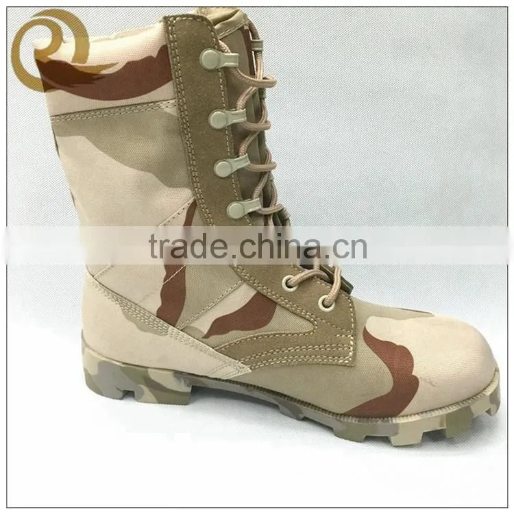 Factory price tactical sand camouflage army military boots with price