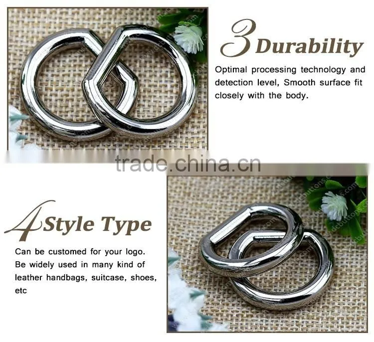 Wholesale high quality zinc alloy buckel leather handbag part
