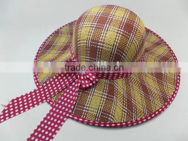 Latest Fashion hotsale big brim lady hat paper straw hat