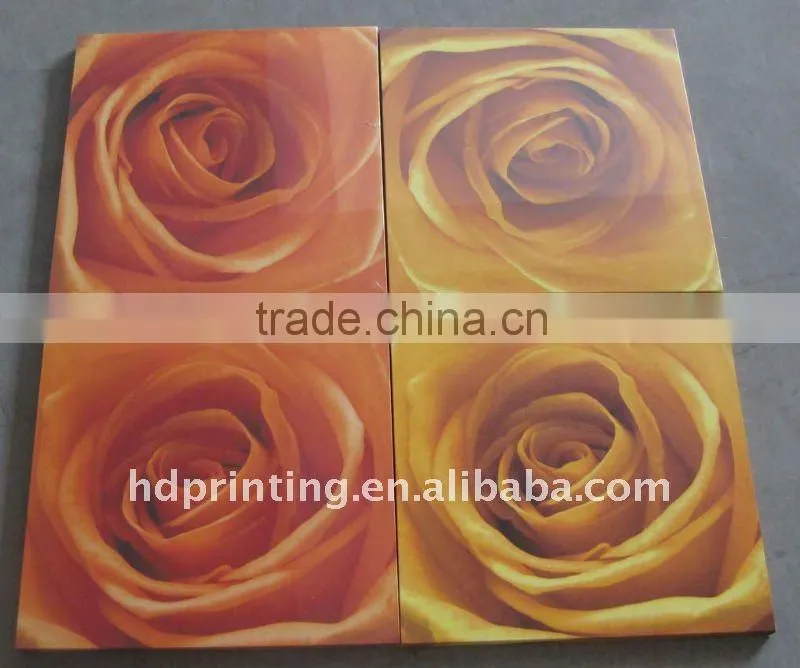 printed paintings on paper