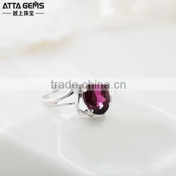 925 silver ring narutal gemstones ring