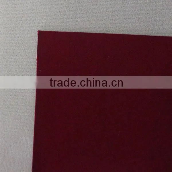 flocking pu leather PU synthetic leather for making shoes from China wholesale faux leather fabric