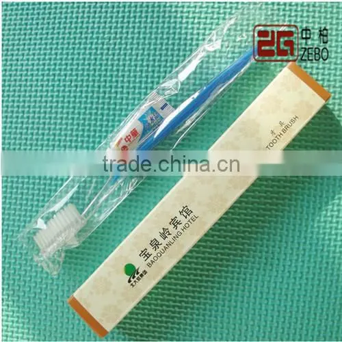 Custom Cheap Bulk Hotel Disposable Toothbrush with Package