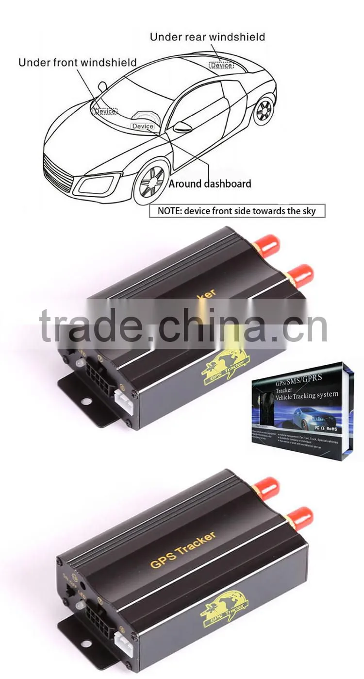 Hot Realtime low price gps tracking module gps module tk103a