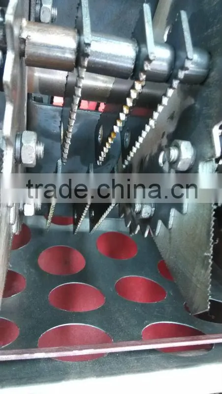 big farm use corn straw feed cutting machine