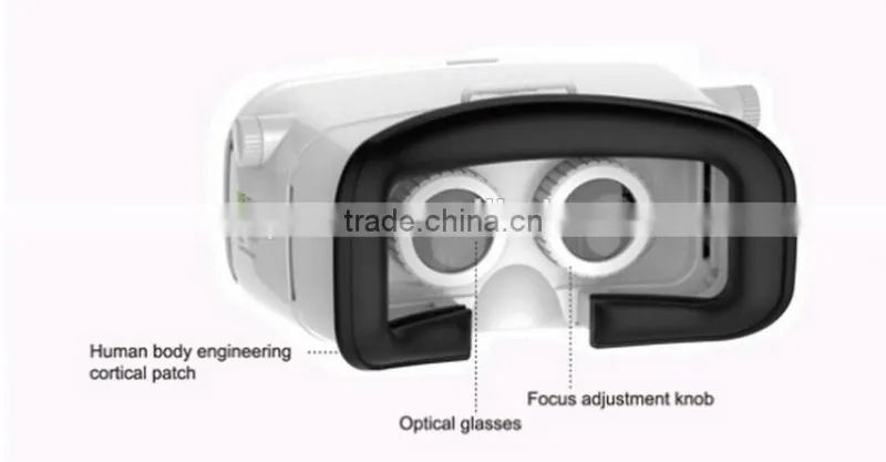Vr Shinecon 3d Glasses For Pc Games/movies/xbox With Blue Tooth Remote Vr 3d Glasses Virtual Reality