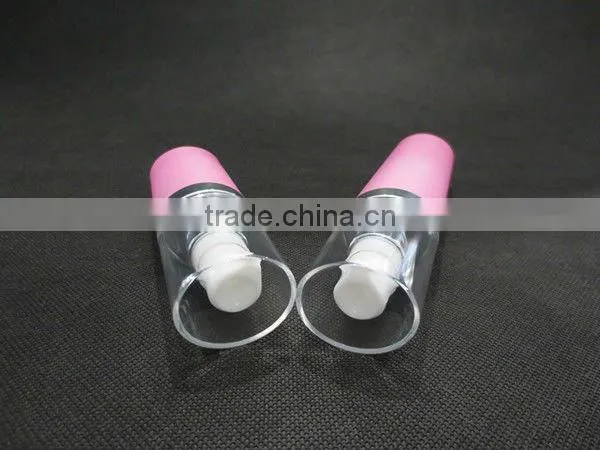 Oval Shaped Acrylic Cream Jar and Lotion Pump Bottle for Cosmetic Packaging