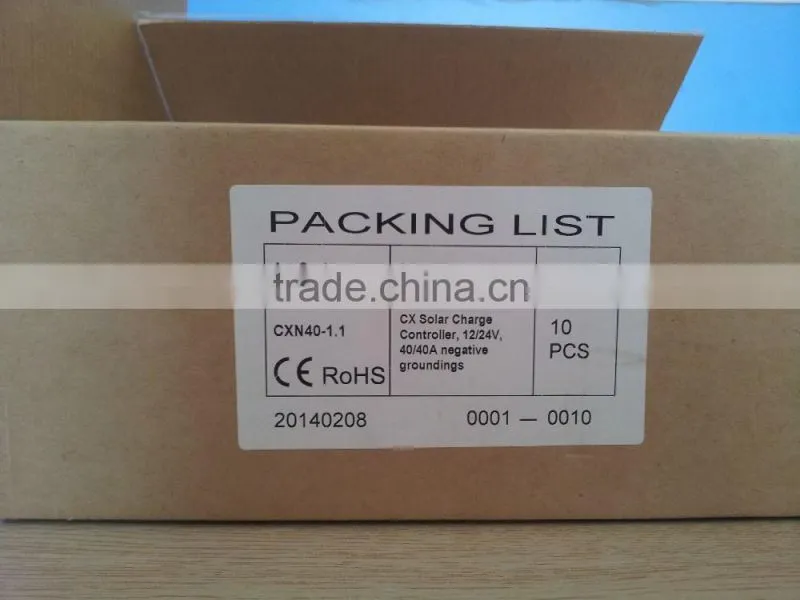 Phocos Industrial IP22 PWM CXN10/20/40A Solar Charge Controller