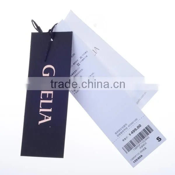 OEM Design Fashion Garment Paper Tags & Labels
