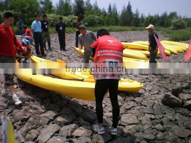 LLDPE double sit on top fishing kayak