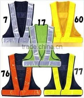Reflective Material vest high visibility