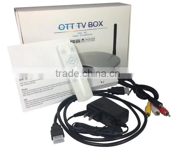 internet android google tv box with skype supporting camera