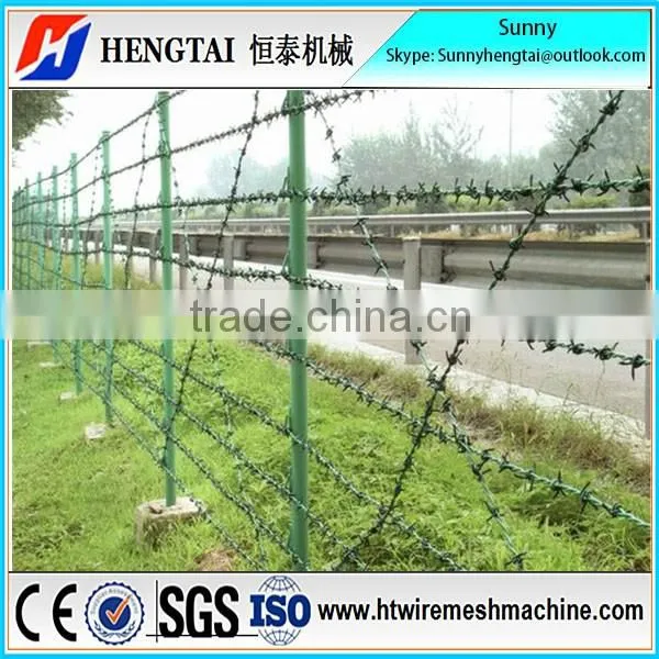 Alibaba Gold Supplier Full Automatic Double Twisted Barbed Wire Machine/Factory Price Barbed Wire Making Machine
