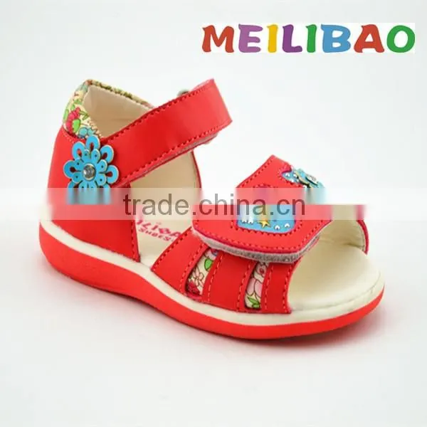 2016 new fashion brand no name embroidered safety baby shoe made in China