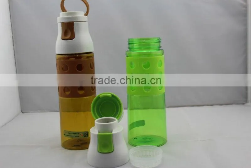 2015 hot 750ML PCTG/PP material plastic water bottles bpa free