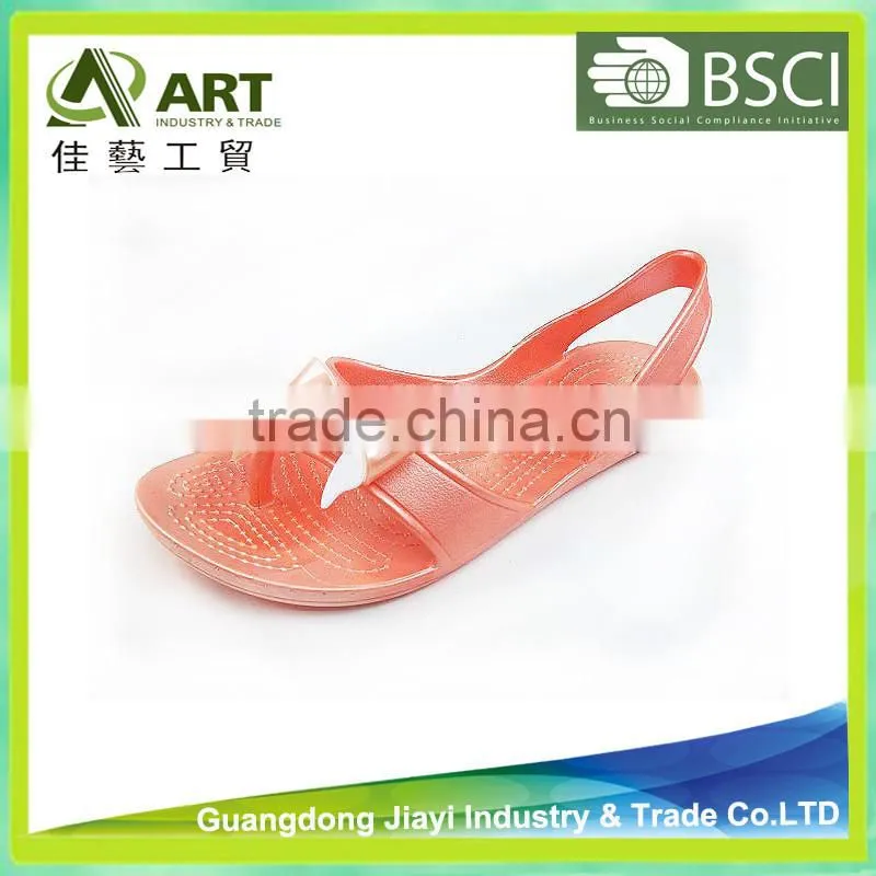 2016 Fashion Women PVC Sandals Bow Summer Shoes