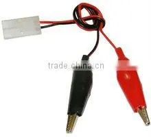 Molded 9 volt Battery Snap with 9" leads and Red / Black Alligator clips
