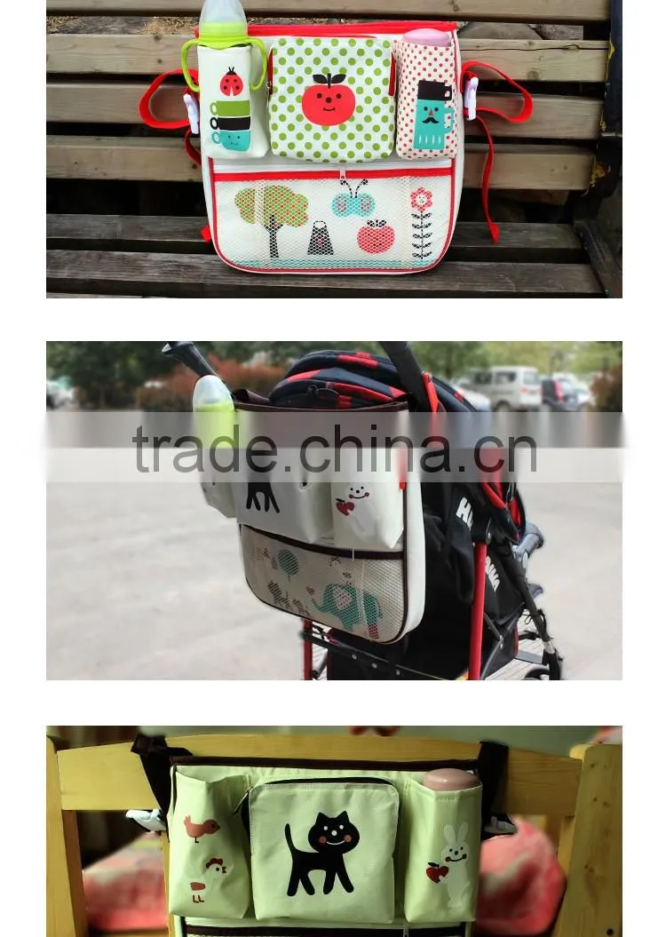 2016 Hot seller trendy Korea diaper baby mommy bag nappy bag