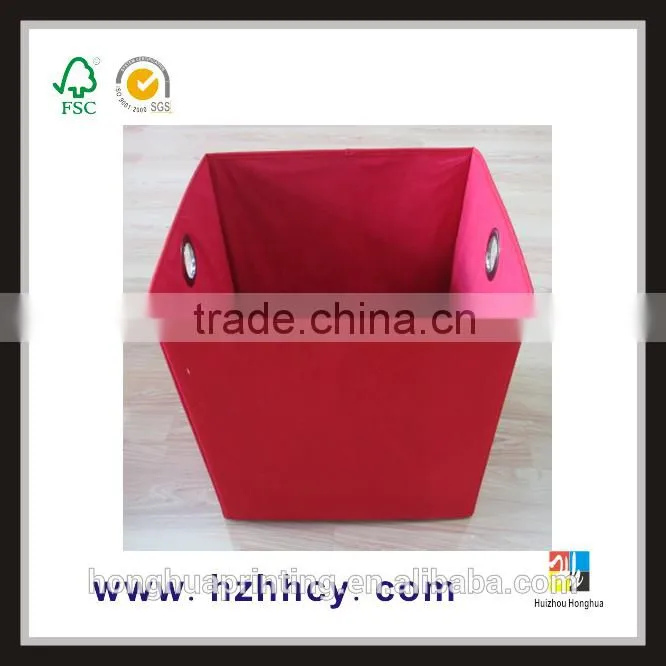 large and pratical printing and embossing frabic storge box