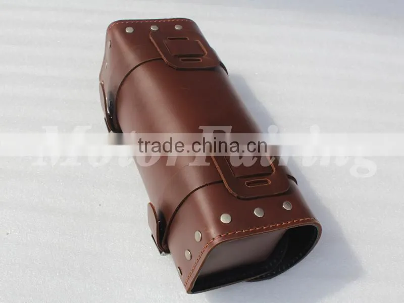 saddle bags motorbike bag motorcycle bag motorbike bag motorbike tool bag Touring traverbag motorcycle accessories brown leather