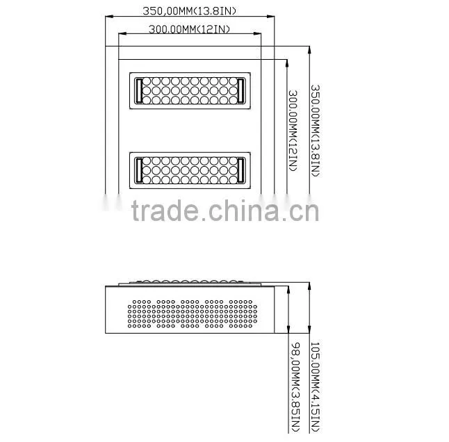 dlc led canopy light new design/DLC CREE leds meanwell driver 150W led canopy light 5 years warranty