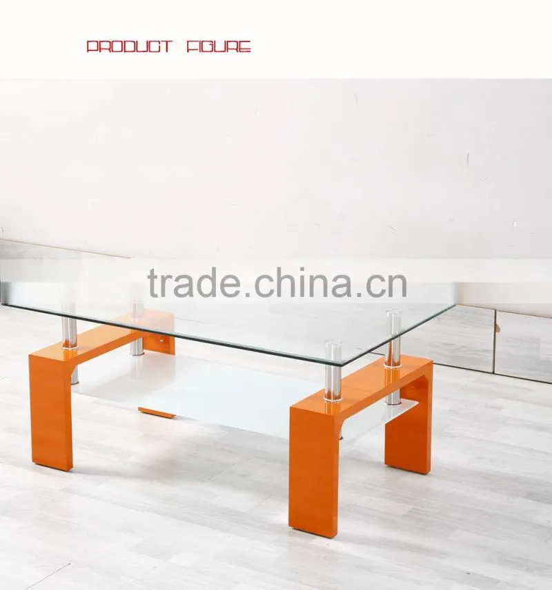 Used coffee table with MDF legs