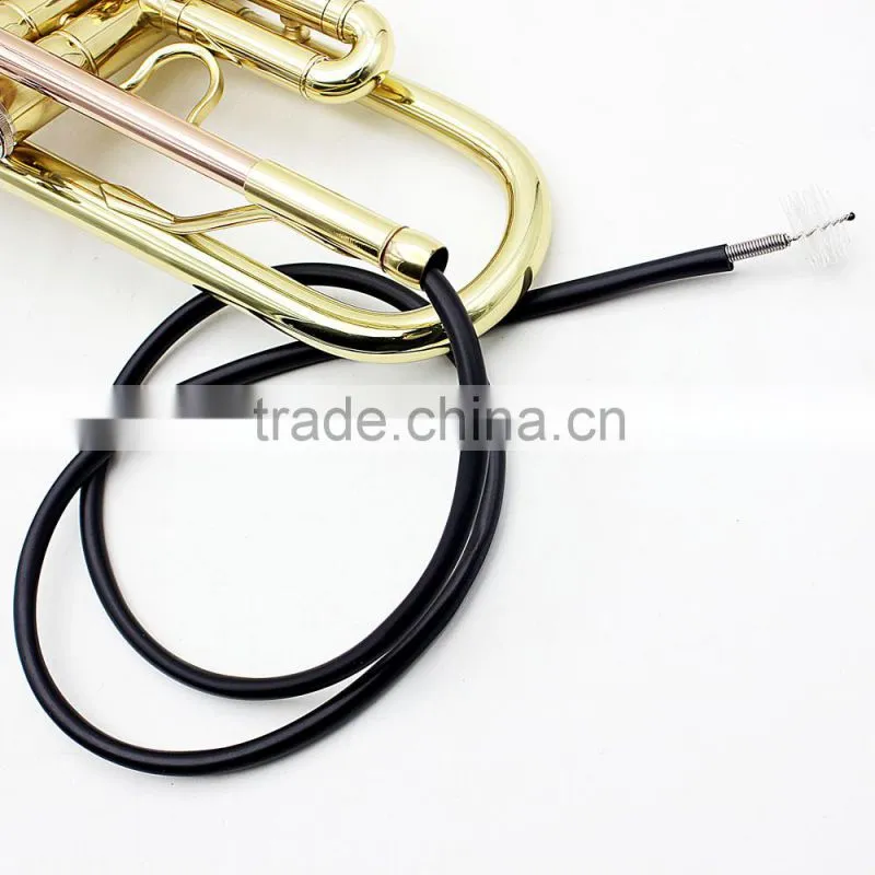Dual-ended Cleaning Brush 122cm Flexible Durable for Trombone Trumpet French Horn Wind Instrument